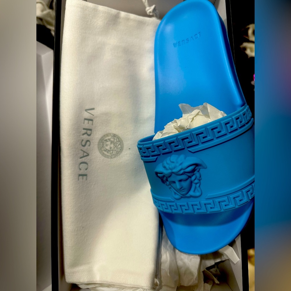 Versace men pool slides